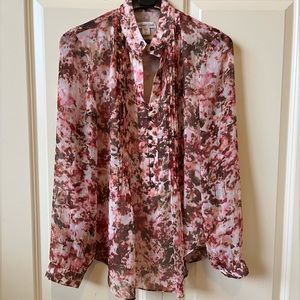 Coldwater Creek Chiffon Blouse